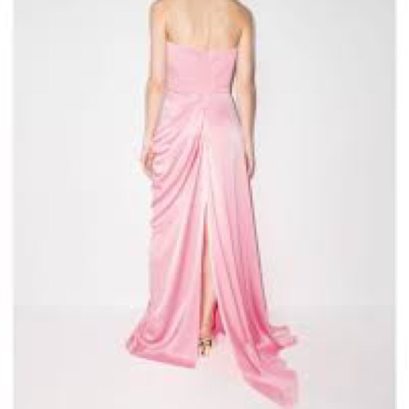 Alex Perry Hudson Strapless Satin-crepe Gown Size small - Picture 4 of 16